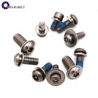 Precision Custom Titanium Stud Bolt and Nut Fastener